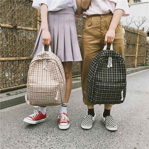 

japan style 2 pcs women backpack preppy suede backpacks girls school bags backpack travel bag female backpack large capacity t200114