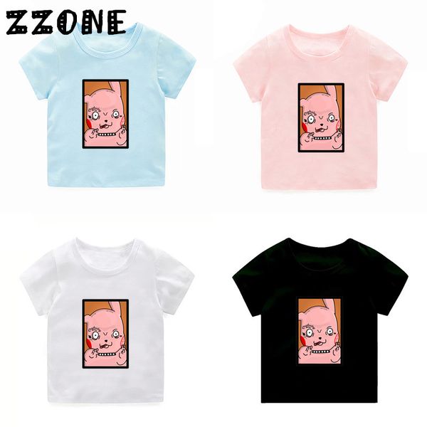 

baby boys/girl rip lil peep rapper design t shirt kids funny short sleeve children cute t-shirt,hkp5153c, Blue