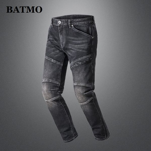 

men's jeans batmo 2021 arrival classica men,men's street ,black slim hk6838, Blue