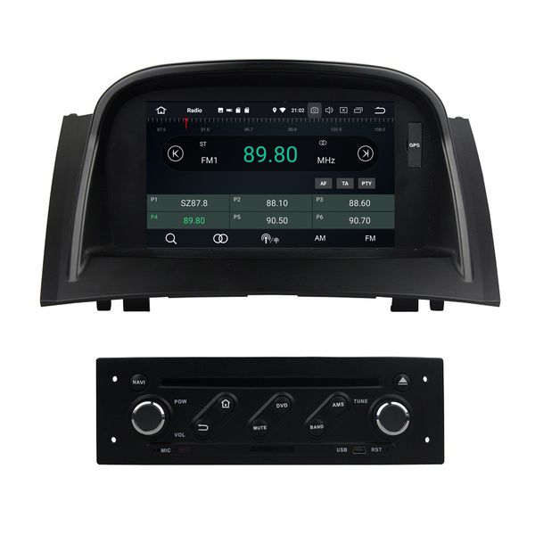 

px5 4gb+32gb android 8.0 quad core 7" car dvd rds radio player for renault renault megane ii 2004-2009 gps wifi bluetooth mirror-link