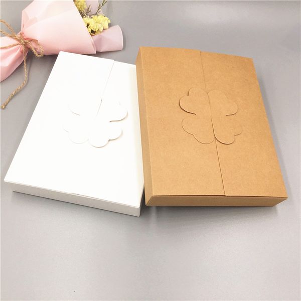 

20 pcs/lot kraft paper box present pouch kraft wedding favors gift candy boxes home party birthday gift box supplies
