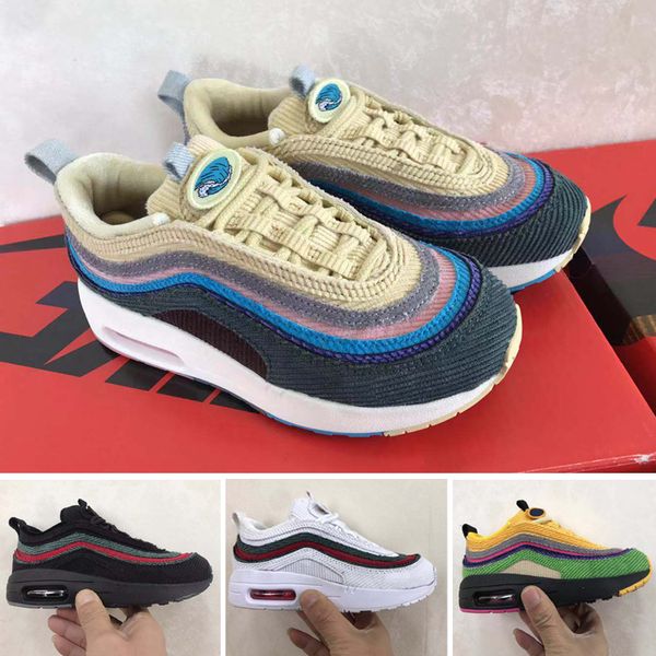 

дети 2019 новые ботинки детские кроссовки boy girl toddler youth 2018 plus tn 87 тренер подушка поверхность дышащие спортивные кроссовки, Black