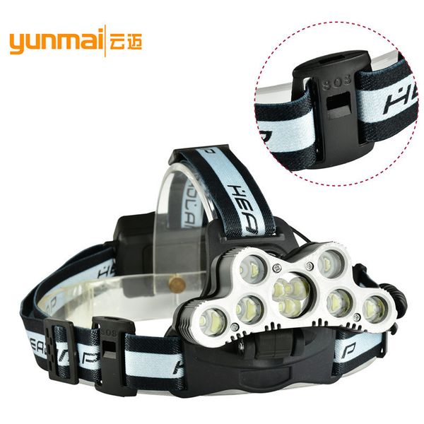 

cross border for 9 lamp holder lamp light 5t6 headlights bring sos cry for help whistle usb charge headlights 7t6 headlights