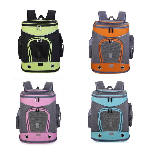 

mesh breathable pet cat puppy travel bag space backpack carrier