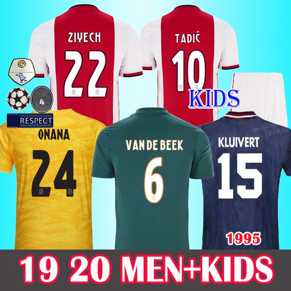 

20 21 tadic ajax jersey 2020 2021 cruyff schone neres ziyech de jong 90 95 ajax retro jersey dennis bergkamp kluivert ibrahimovic rijkaard, Black;yellow