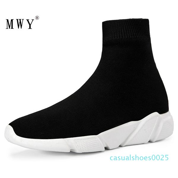 

mwy fashion casual shoes woman comfortable breathable mesh soft sole female platform sneakers women chaussure femme basket femme c25, Black