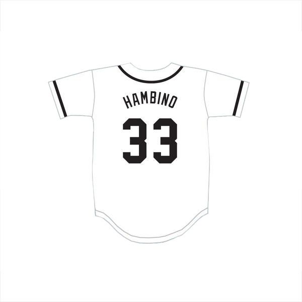 

throwback hamilton 'hambino' porter 33 baseball jersey the sandlot movie jersey ed factory wholesal good quality, Blue;black