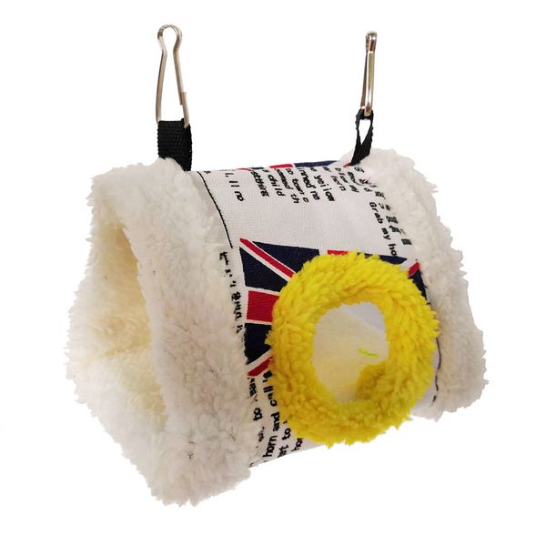 

pet bird nest home winter warm cute hanging cage soft hammock thickened cave supplies bed easy clean tent parrot