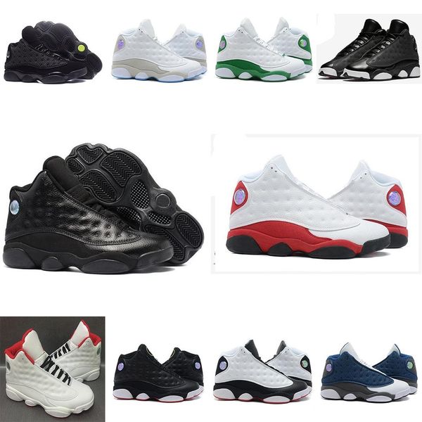 

new 13 13s basketball shoes air men women white black grey teal hyper royal hyper ivory love respect w white chicago j13 retro sneakers