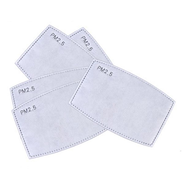 

dhl ship pad gasket 5-layer protective activated pm2.5 activate filter for carbon mask lot