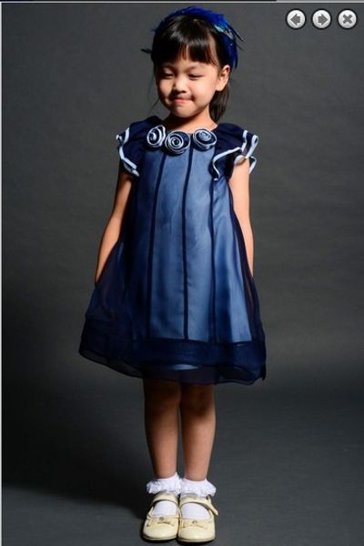 

свободная перевозка груза 2020 голубой органзы новый стиль принцессы платье партии девушки pageant халатах формальные платья девушки цветка, Red;yellow