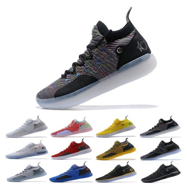 

лучшие продажи kd 11 ep белый оранжевый пена розовый параноидальный орео льда баскетбольная обувь оригинальный кевин дюрант xi kd11 мужские