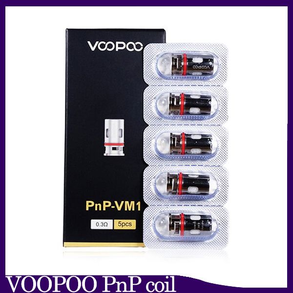 

VOOPOO PnP Coil ПНП-VM1 0.3ohm Замена катушки Головка для VOOPOO Vinci Vinci R VINCI X Pod Vape Kit