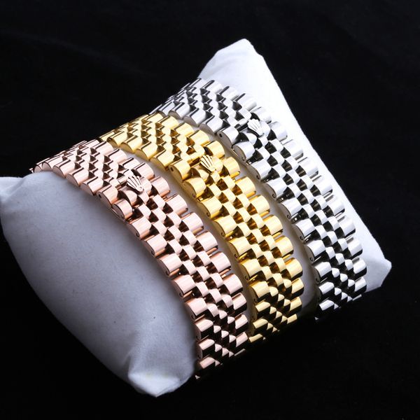 

stainless steel chain bracelet fashion designer jewelry women accessories mens gold bracelets bangles, Black