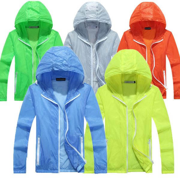 

windproof men sport coat bicycle jacket men & women jacket for outdoor quick dry sun protective hiking windbreaker hooded cycle, Black;red