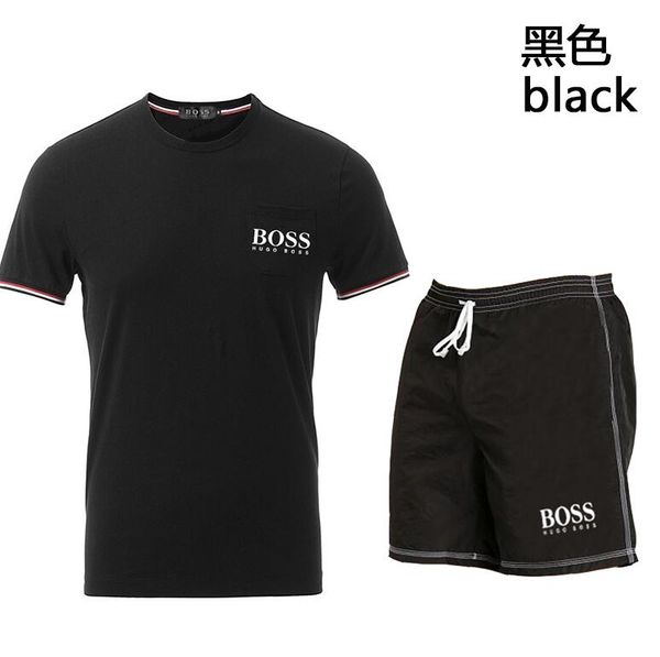 

новый летний мужской спортивный костюм с коротким рукавом футболка и шорты повседневные толстовки спортивный костюм спортивный комплект мужс, Gray