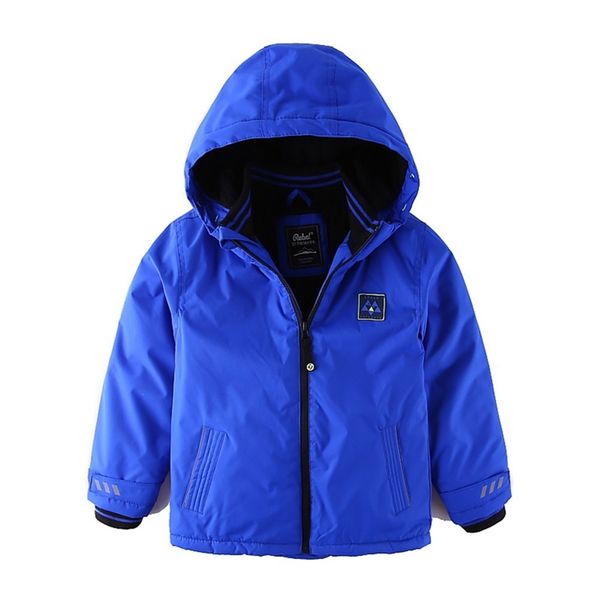 

mingkids waterproof windproof spring autumn warm winter jacket feece lining for boys outdoor blue puff jacket, Blue;gray