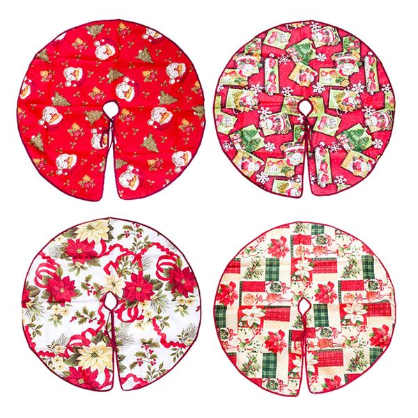 

60см рождество home decor christmas tree decor printed рождественская елка юбка