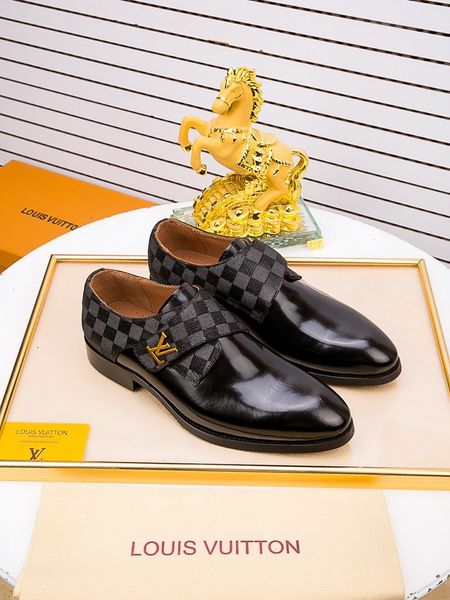 

high-end luxury fashion stardesigner men's brand party dress casual shoes business wedding retro shoes triple platform men's shoes