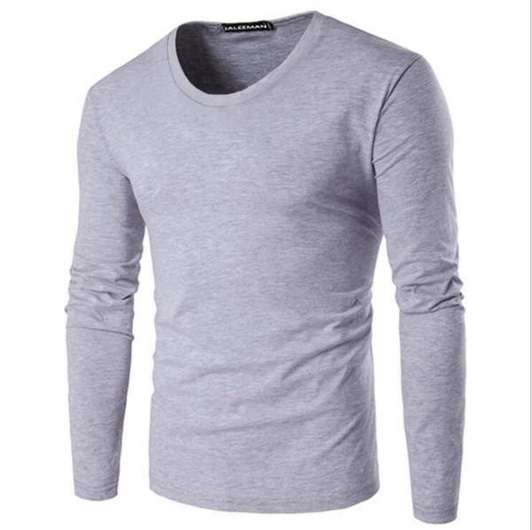 

large size fashion brand new color box logo round neck t shirt long sleeve new men t shirt casual t shirt s-5xl, White;black