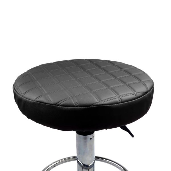 

2pcs/lot bar chair cover round bar stool cover elastic stool seat slipcover for tabouret de slipcover housse tabouret