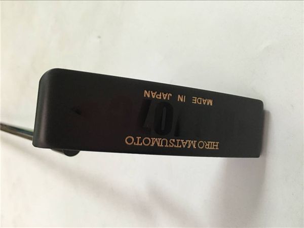 

brand new hiro matsumoto mr707c putter black golf putter golf clubs 32/33/34/35/36 inch steel shaft with head cover