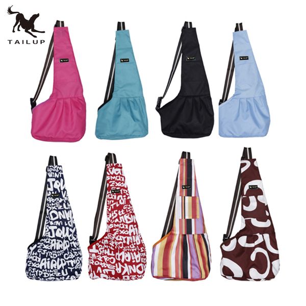 

tailup pet carrier bag oxford dog cat puppy aminal sling single shoulder bag warm winter dog front chest carrier outdoor travel