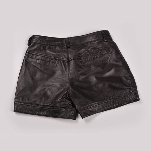 

women's shorts korean fashion 2021 summer womens leather black casual draped low waist short feminino size 3xl mini trousers woman, White;black