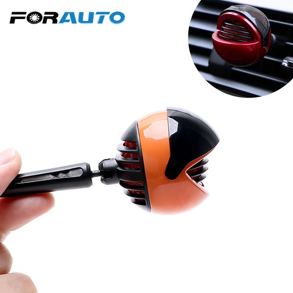 

forauto car outlet perfume solid fragrance air freshener air conditioner outlet clip abs helmet car ornament auto decor