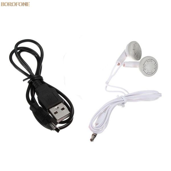 

3.5mm in-ear earphone headphone headset for tablet mp3+data cable charging charger drop shipping 20