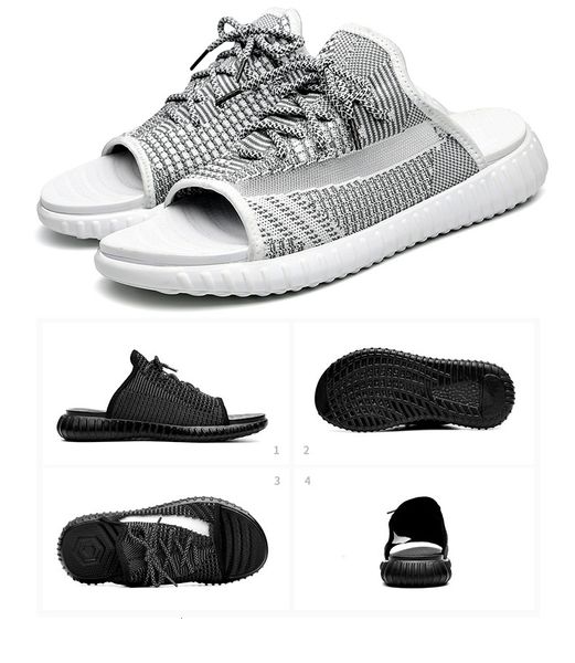 

fashion sandals sports flip flops indoor slide and slippers for women mens sunmmer beach solid rubber slide size 36-46