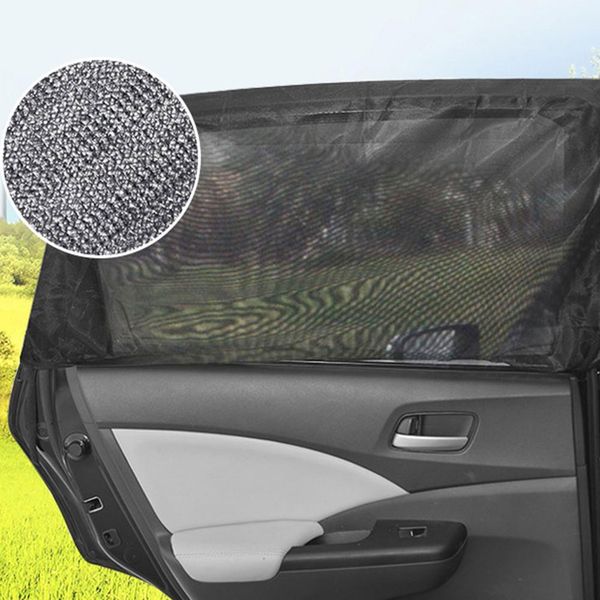 

1set (2pcs front+2pcs rear) universal car side window mesh sunshade summer anti-uv side window mesh