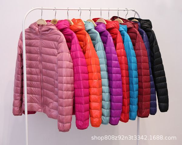 

zogga spring winter jacket new zipper winter coat women short parkas warm slim short down cotton jacket with 27 colors, Black