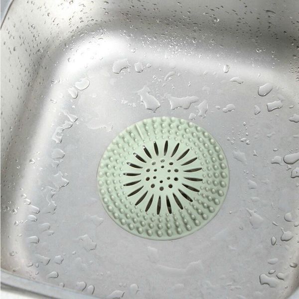 2019 Kitchen Bathroom Silicone Sink Strainer Anti Clogging Floor