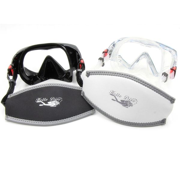 

ajustable double side neoprene diving mask soft comfort hair protector snorkeling mirror belt cover band wrapper wrap equipment