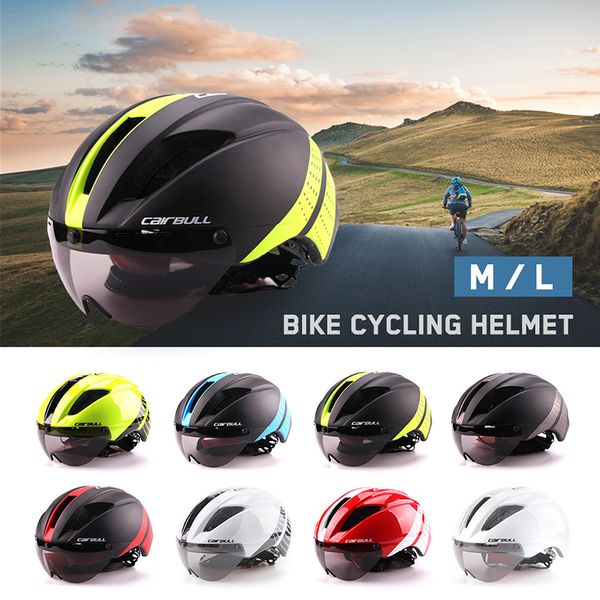 

bicycle helmet safety racing cycling helmets mountain road bike helmets with windproof glasses bicycle protective gear accessories