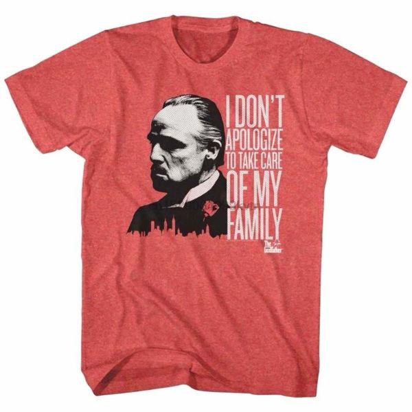 

brand new 2020 summer mens short official godfather don corleone i donapologize ment-shirt familia cute t shirts, White;black