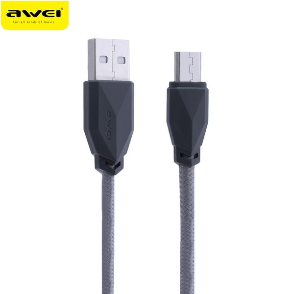 

Awei CL - 982 1M Universal Nylon Braided Micro USB Data Wire