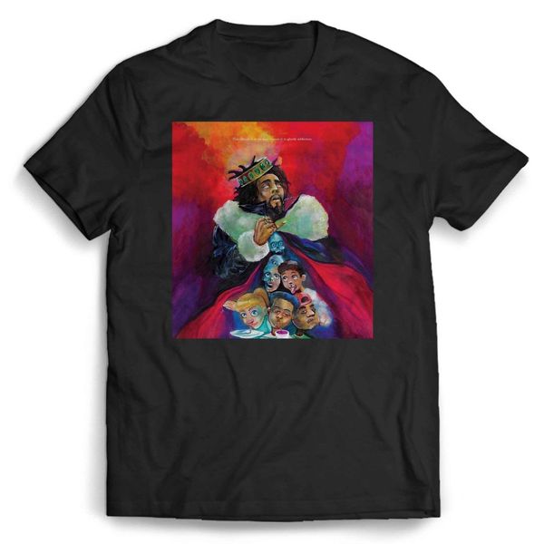 

J Cole KOD Альбом Обложка Футболка Смешно бесплатная доставка Унисекс Повседневная Ф