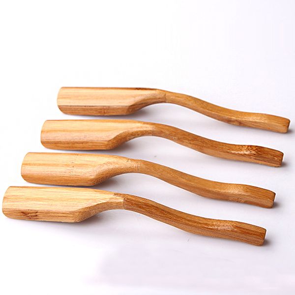 

matcha tea scoop shovel tool eco-friendly accessory stitching spoon kungfu coffee powder tea ceremony bamboo