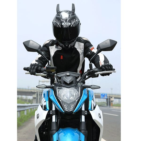 

2018 new arrival racing bike helmet dot approved motorcycle helmet double lens design removable and washable liner