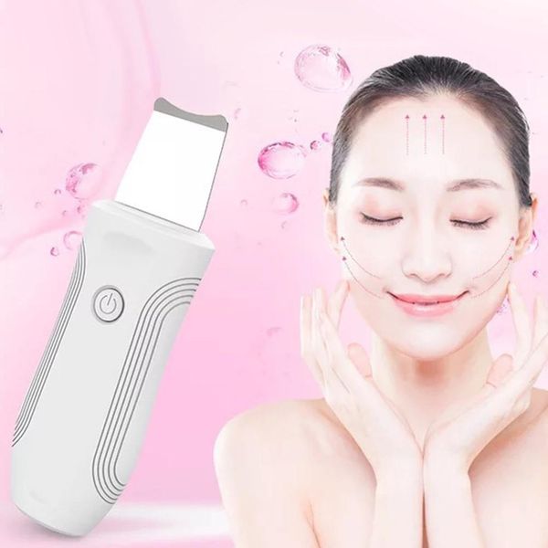

ultrasonic shovel massager face cleaner dead skin blackhead remover high frequency vibration face peeling massager