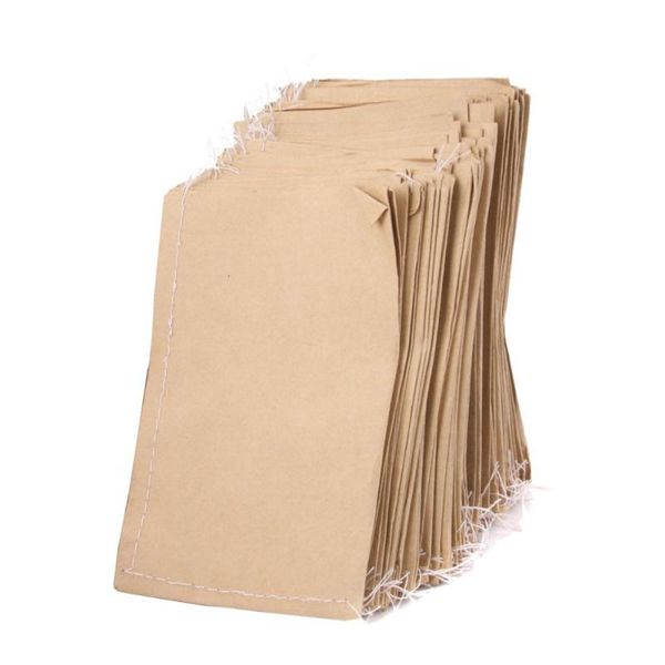 

100pcs kraft paper sewed bags for seed storage