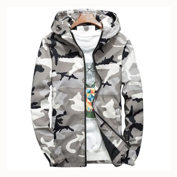 

mens deaigner jackets fashion camo pattern hoodies luxury casual mens clothes mens thin windbreaker 3 styles asian size m-5xl for 2019 new, Black;brown