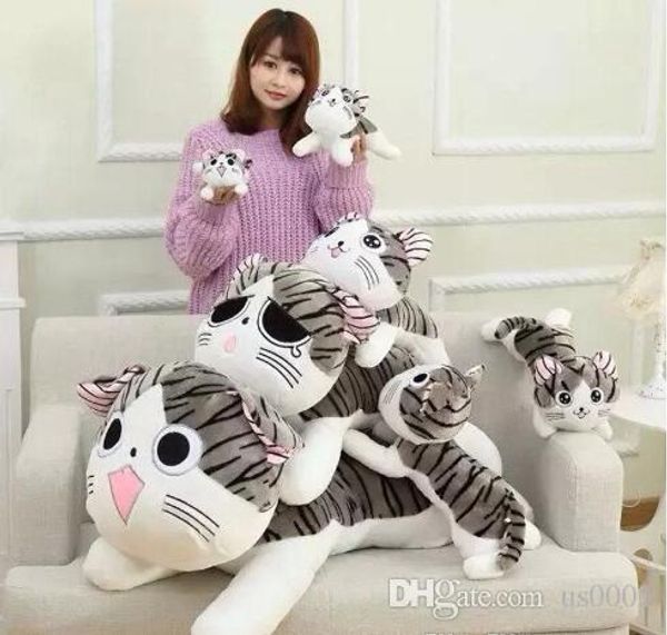 

adorable soft 20-35cm plush toys christmas birthday gifts anime figure cheese cat plush stuffed toy doll pillow cushion kawaii for kid toys