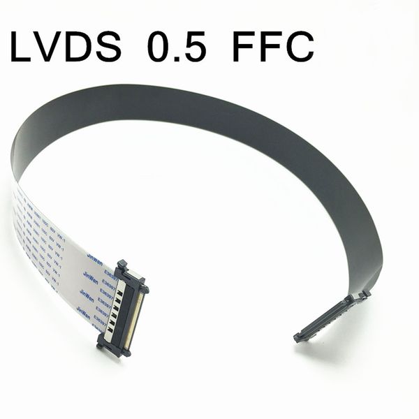 Cavo schermo TV LCD 4K HD 51p con connettore I-PEX, interfaccia linea LVDS a 51 pin Adattatore cavo flessibile FFC