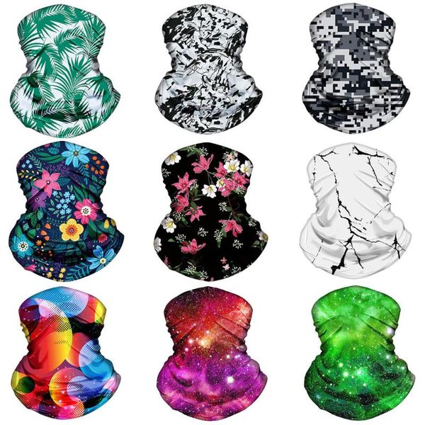 

лицо крышка шея gaiter ветрозащитный шарф солнцезащитные дышащий для outdoorsfestivalssports многоцелевого лица крышка с колодкой, Black