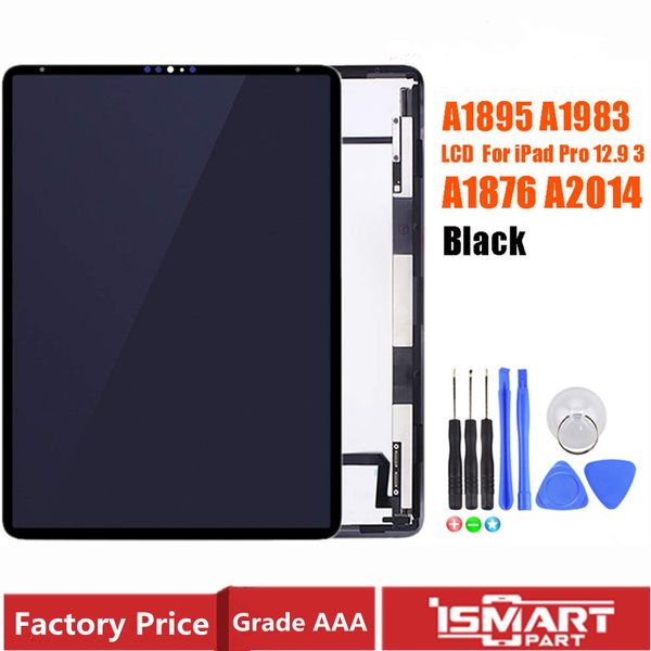 

lcd для ipad pro 12,9 +2018 третьего gen a1876 a2014 a1895 a1983 жк-дисплей с сенсорным экраном ремонт digitizer сборка планшетного экрана