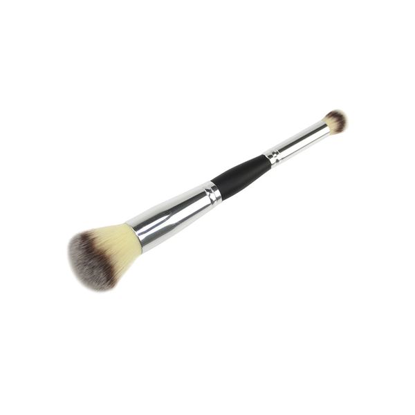 

double head foundation makeup brushes professional multifunctional blush face contour brush nose shadow powder brushes cosmetics