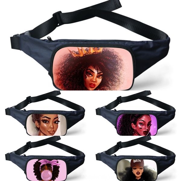 

3qeot messenger black art girl mountaineering running package postman package kettle postman bag riding and running belt multi-purpose kettl